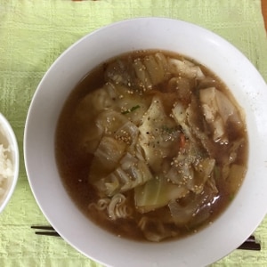 冷凍ワンタンを使った～ワンタン麺